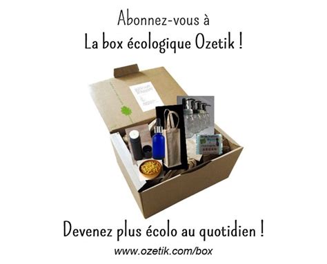 Box écologiques Ozetik